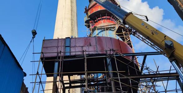 內蒙古阜豐生物科技有限公司熱電廠130th循環流化床鍋爐石灰-石膏法脫硫+170th煤粉爐SCR脫硝系統改造